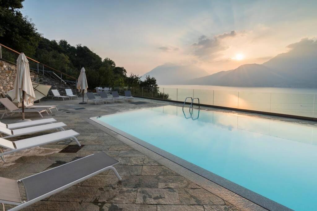 Beautiful Poolside And Stunning Lake View Gardenia Bellano Exterior foto